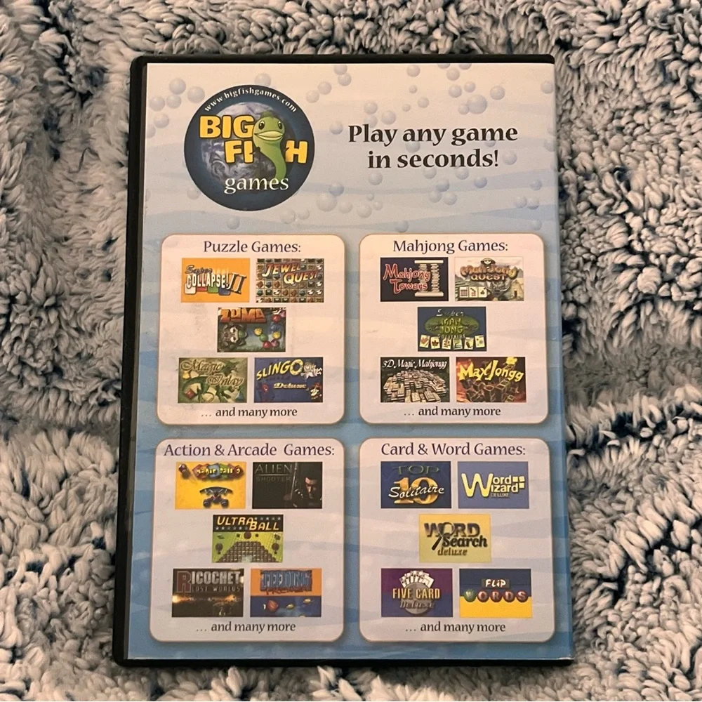 ✨10 for $15✨ Big Fish Games For Windows 2 Discs